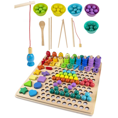 Мозаика-сортер Считаем до 10 Рыжий Кот ИД-6304